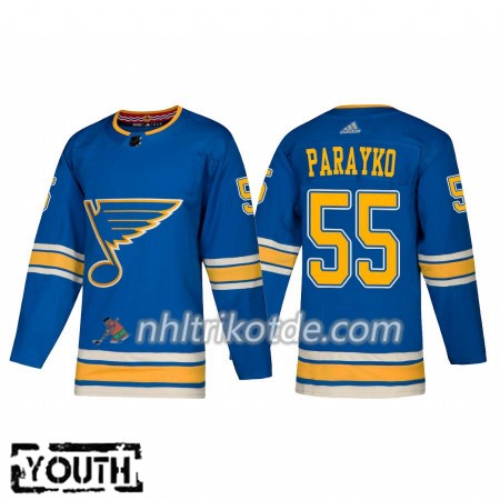 St. Louis Blues Trikot Colton Parayko 55 Adidas Alternate 2018-19 Authentic - Kinder